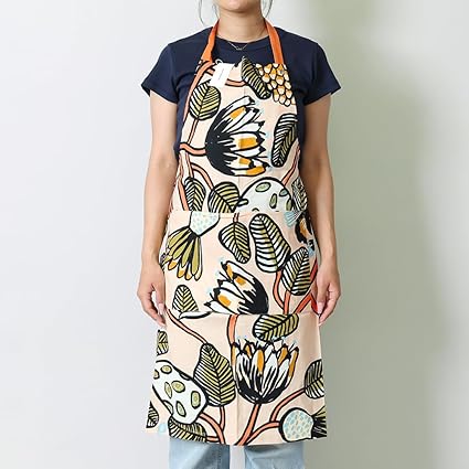 Amazon｜[マリメッコ] エプロン PIENI UNIKKO APRON COTTON-CHERRY